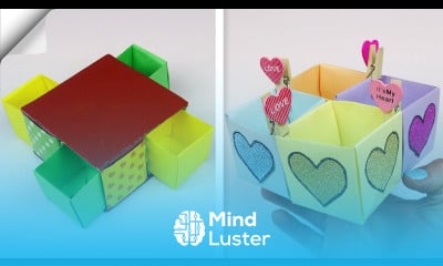 7 DIY paper box easy How to make paper box