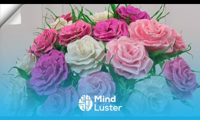 How to make a flower out of paper DIY paper rose Rose paper flower