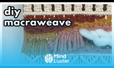 Macraweave Wall Hanging Tutorial Boho Macrame DIY
