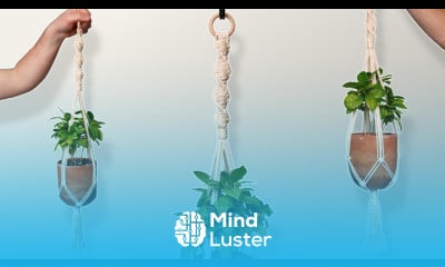 Macrame Plant Hanger For Beginners Easy DIY Tutorial