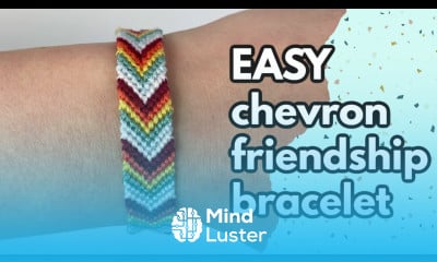 Chevron Friendship Bracelet Pattern Super Easy DIY