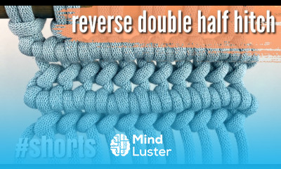 Reverse Double Half Hitch Knot Reverse Clove Hitch shorts