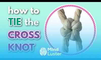 Macrame Cross Knot Tutorial Intermediate Macrame Knots