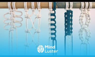 Vertical Larks Head Knot Tutorial 5 WAYS Macrame for Beginners