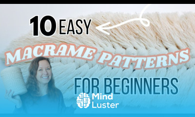 10 Easy Macrame Projects For Beginners