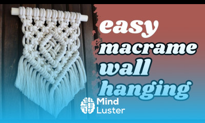 Easy Macrame Wall Hanging For Beginners New Mini Design