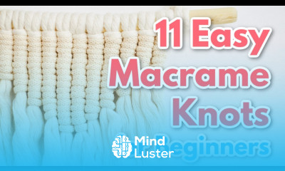 11 Basic Macrame Knots {for Beginners} PDF GUIDE
