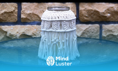 DIY Boho Macrame Jar Home Decorating Ideas