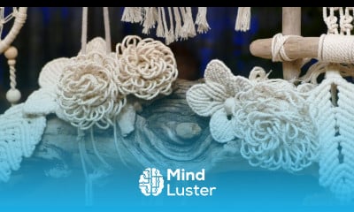 DIY Easy Loop Flower out of waste cords for Macrame Projects