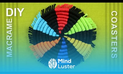 How to Make a Round Coasters DIY Tutorial