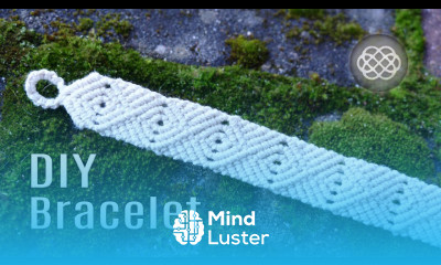 DIY UNISEX MACRAME BRACELET FOR MEN AND WOMEN