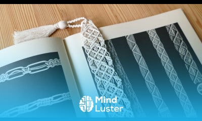 DIY BOHO BOOKMARK  DIAMOND PATTERN TASSEL