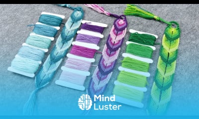 HOW TO MAKE COLORFUL MACRAME BOOKMARKS WITH TASSELS