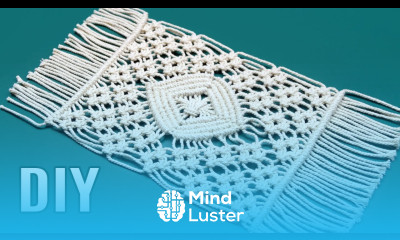 Macrame Table Runner Tutorial DIY Table Mats Decoration Ideas