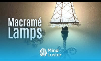 Macramé Lamp Shades Chandeliers Lanterns Craft ideas