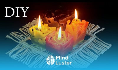 DIY Colorful Ice Candles Home Decor Ideas Recycling Project