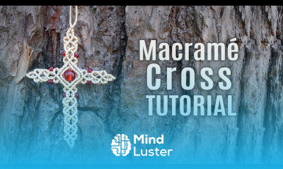 MACRAMÉ CROSS TUTORIAL