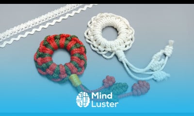 CIRCULAR VINTAGE DESIGN MACRAMÉ ORNAMENTS