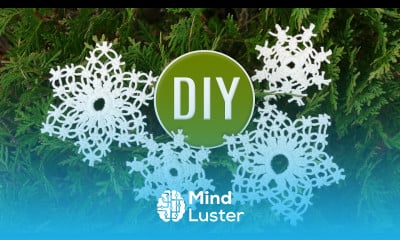 DIY EASY Macrame  Snowflake Ornament  2 Patterns For Beginners  Holiday Crafts