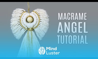 MACRAMÉ ANGEL TUTORIAL