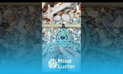 DIY Macrame Circles EASY Fishbone Picot Sennit