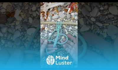 Alternating Larks Head Knots with Loops macrame