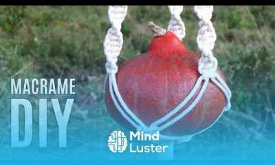 DIY Pumpkin Hanger Macramé Plant Hanger Tutorial