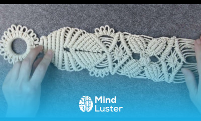 Hanging Macrame Organizer DIY Stylish Home Decor