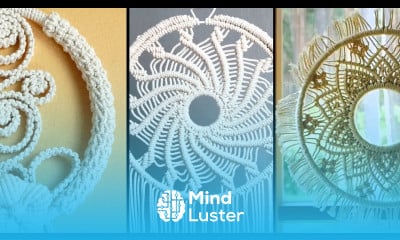 DIY Easy 3 Round Macrame Wall Hangings Home Decor Ideas