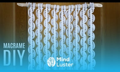 Wavy Macramé Wall Hanging Easy Wall Decor Tutorial