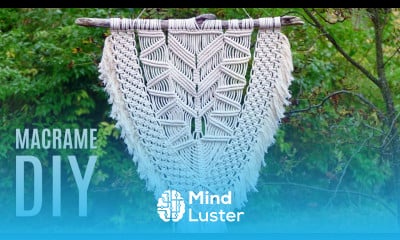 Large Macramé Wall Hanging Tutorial by Macrame School