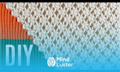 Macramé Wall Hanging Tapestry Tutorial by Macrame School