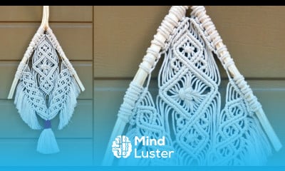 DIY Macrame Wall Hanging NEW DESIGN on Slingshot