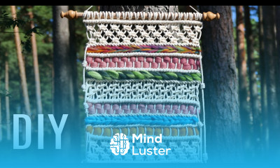 Soft Macramé Tapestry Woven Wall Hanging Tutorial