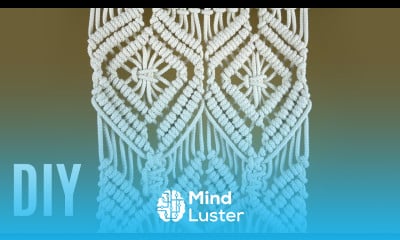 DIY Macramé Plant Hanger Wall Hanging TUTORIAL