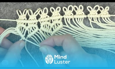 HEART LACE MACRAME JAR COVER TUTORIAL