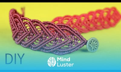 Amazing Macramé Heart Bracelet Tutorial 