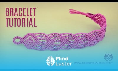Connected Hearts Bracelet Tutorial by Macrame School