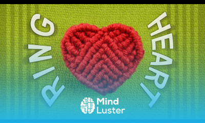 How to make Macrame RING with HEART DIY Tutorial