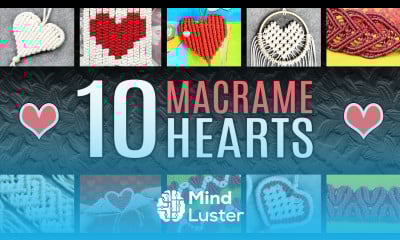 10 Macrame Heart Patterns
