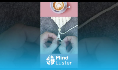 DIY Heart Keychain Easy macrame