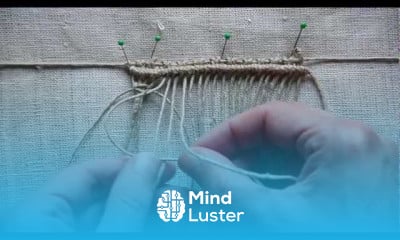 Macrame How to Weave Makramee Design Element