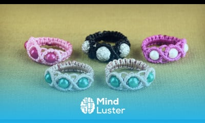 Wavy Ring Tutorial in Vintage Style by Macrame School DIY