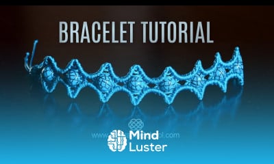 Beaded Star Bracelet Tutorial in Vintage Style by Macrame School