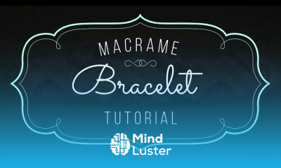 Beaded Macramé Flower Bracelet TUTORIAL in Boho Style DIY