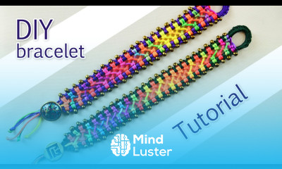 Easy Criss Cross Bracelet Tutorial