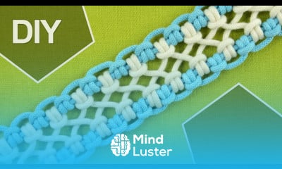 DIY crossed sennit chainlet SIX strands