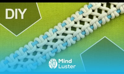 DIY crossed sennit chain FOUR strands