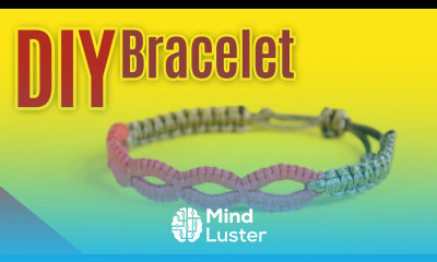 Super Easy and Cool Macrame Loops Bracelet DIY