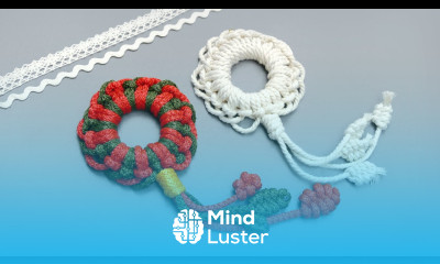 CIRCULAR VINTAGE DESIGN MACRAMÉ ORNAMENTS